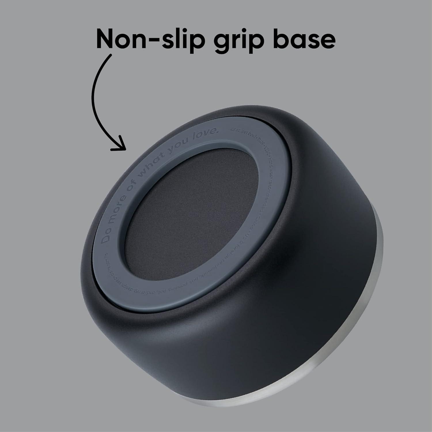 imageOwala Pet Bowl Durable Stainless Steel Food and Water Bowl for Dogs Cats and All Pets NonSlip Base 24oz White Shy MarshmallowVery Very Dark