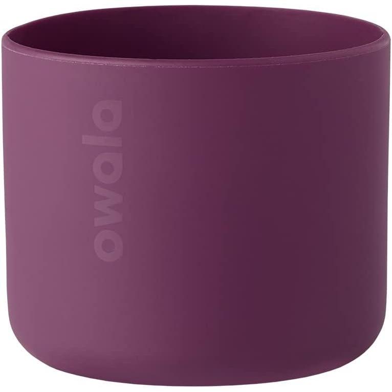 imageOwala Silicone Water Bottle Boot AntiSlip Protective Sleeve Cover for 24oz FreeSip Twist and Flip Stainless Steel Water Bottles AquaPurple