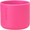 Owala Silicone Water Bottle Boot, Anti-Slip Protective Sleeve Cover for 24-oz FreeSip, Twist, and Flip Stainless Steel Water Bottles, Aqua(Bright Pink)