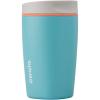 Owala SmoothSip Slider Stainless Steel Insulated Travel Mug, 100% Leak Proof, For Hot and Cold Drinks, Travel Friendly with Sliding Lock Lid, 24 oz, BPA Free, Leak Proof, Pink/Tan (Daybreak)(Beachy Breeze)
