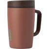 imageOwala SmoothSip Slider Stainless Steel Insulated Travel Mug 100 Leak Proof For Hot and Cold Drinks Travel Friendly with Sliding Lock Lid 24 oz BPA Free Leak Proof PinkTan DaybreakCozy Cocoa