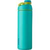 Owala Twist Insulated Stainless Steel Water Bottle for Sports and Travel, BPA-Free, 32-Ounce, Hyper Flamingo(Neon Basil)