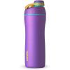 Owala Twist Stainless Steel Water Bottle with Screw Cap, 560 ml, Neon Basil(Hint of Grape)