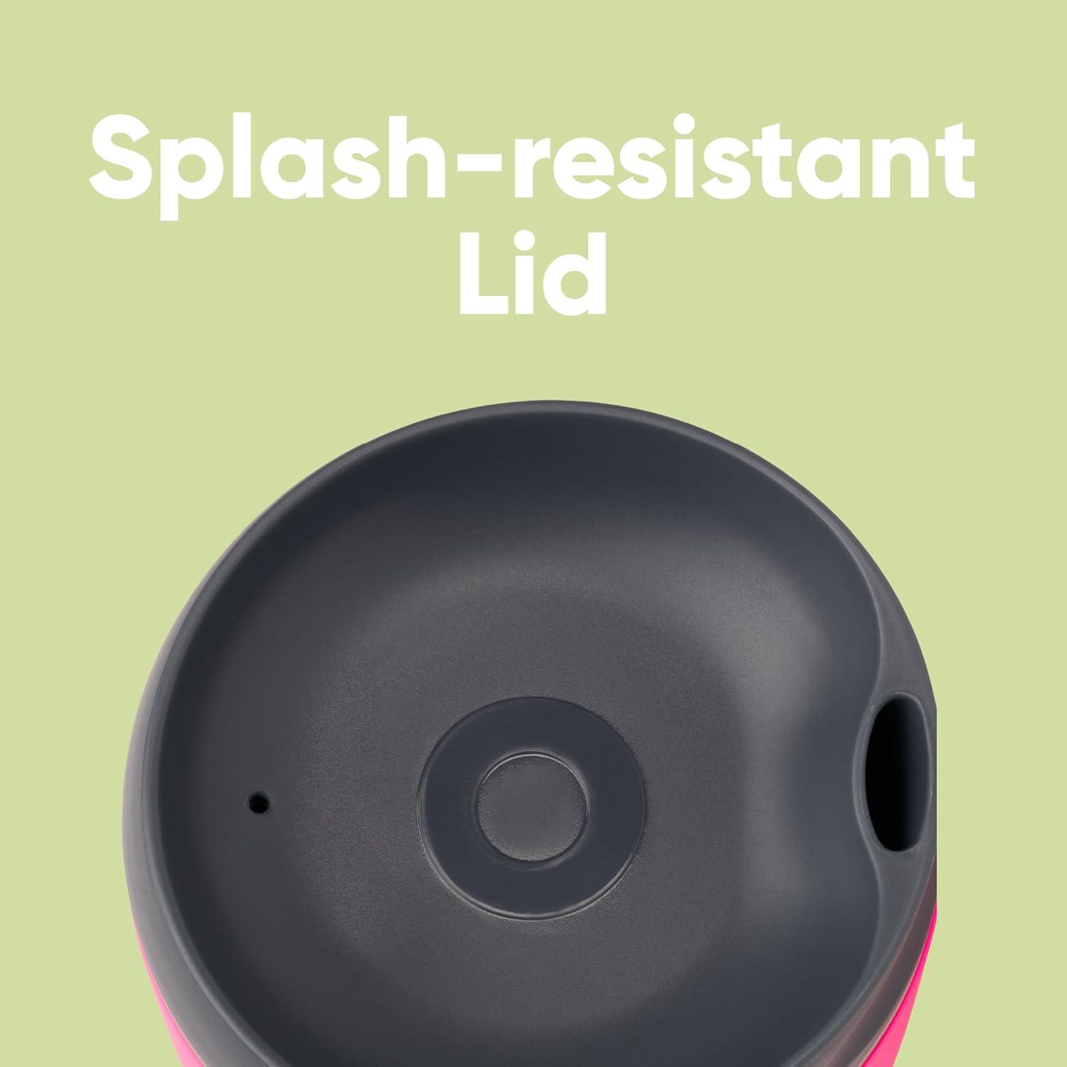 imageOwala SmoothSip Insulated Stainless Steel Coffee Tumbler Reusable Iced Coffee Cup Hot Coffee Travel Mug BPA Free 20 oz Gray CloudscapeWatermelon Breeze