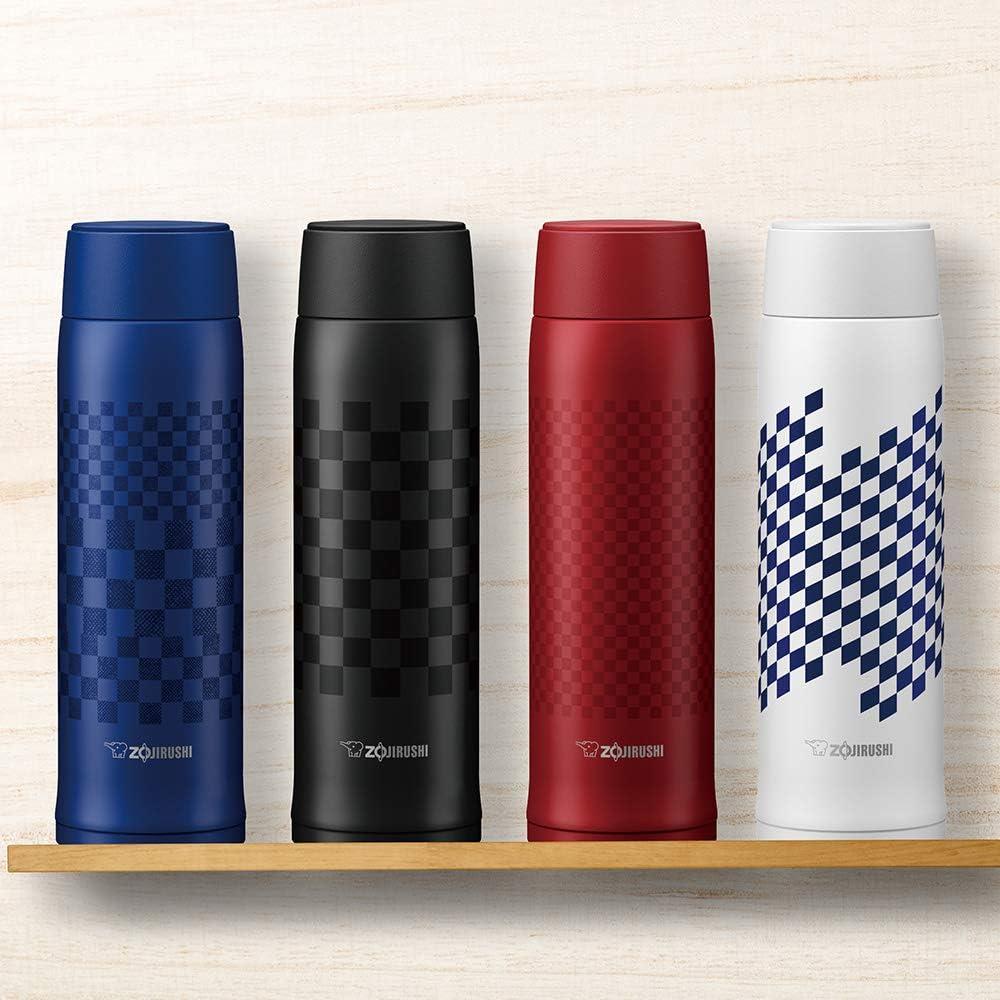 imageZojirushi Stainless Steel Vacuum Insulated Mug 16Ounce Ichimatsu BlueIchimatsu White