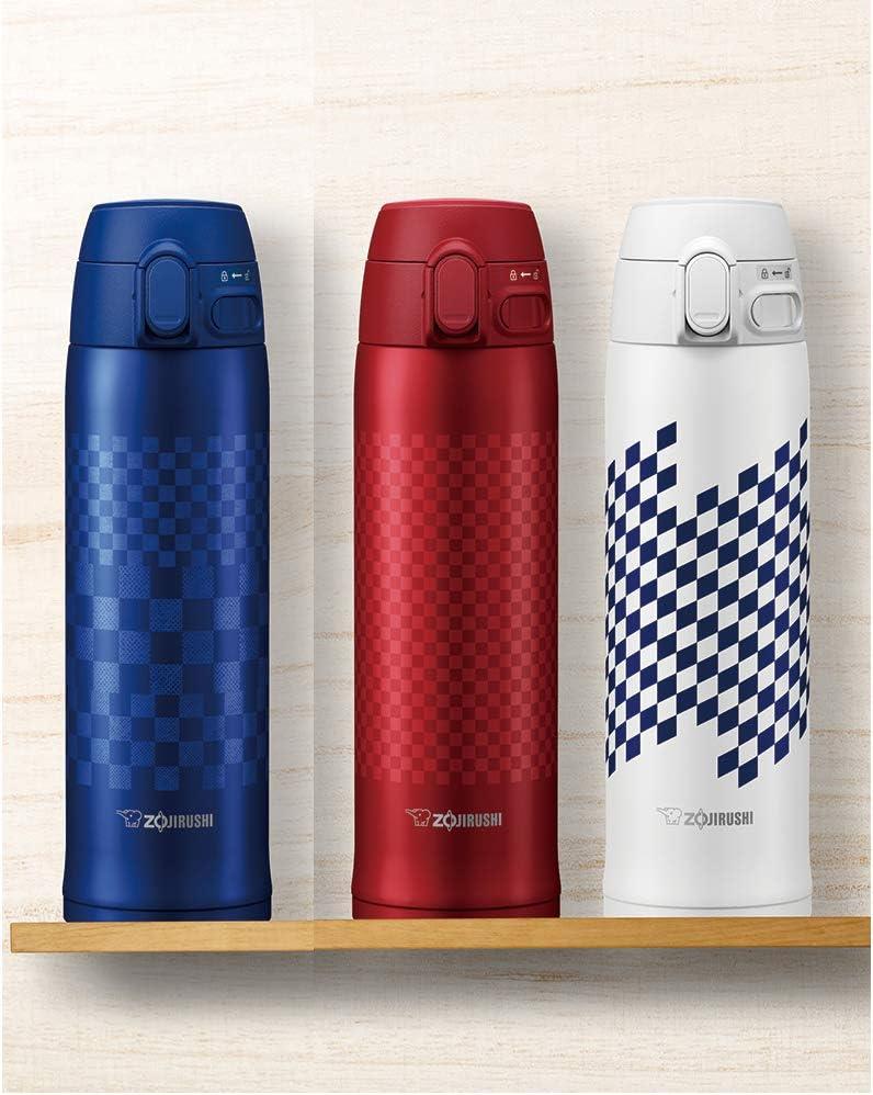 imageZojirushi SMTAE48WZ Stainless Steel Vacuum Insulated Mug 16Ounce Ichimatsu WhiteIchimatsu White