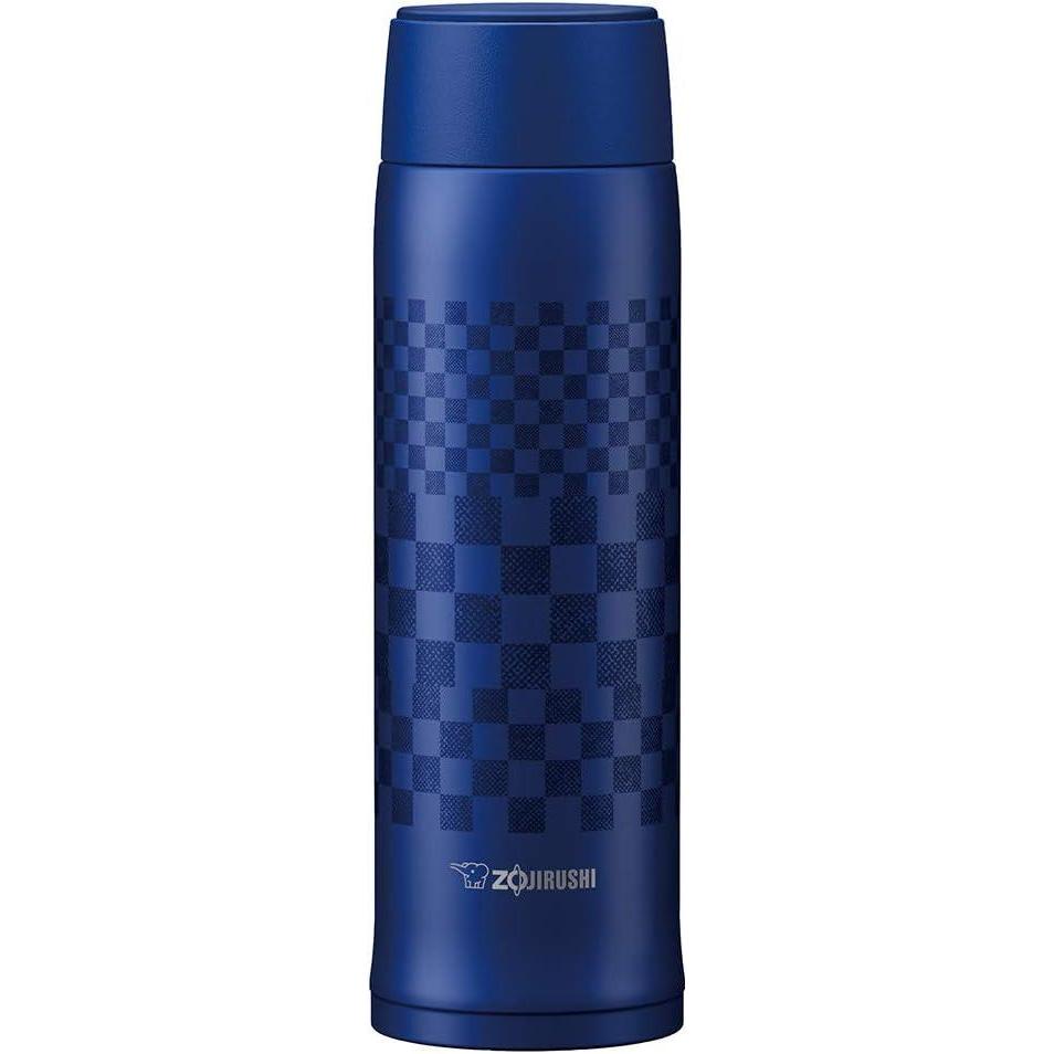 imageZojirushi Stainless Steel Vacuum Insulated Mug 16Ounce Ichimatsu BlueIchimatsu Blue