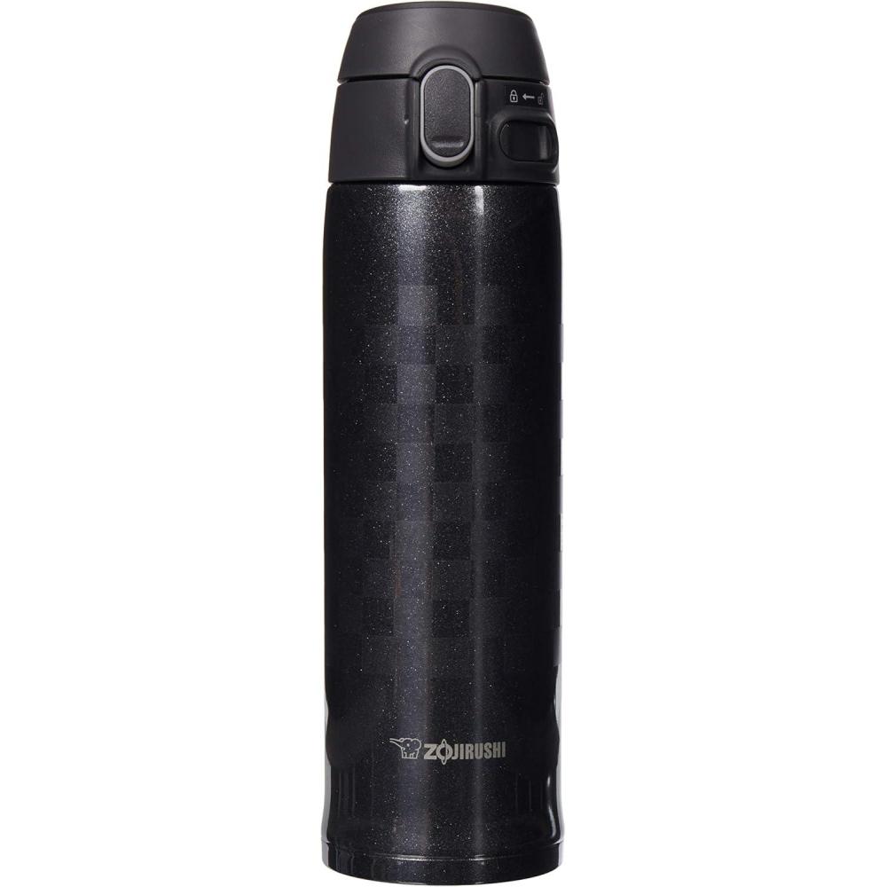 imageZojirushi SMTAE48WZ Stainless Steel Vacuum Insulated Mug 16Ounce Ichimatsu WhiteIchimatsu Black