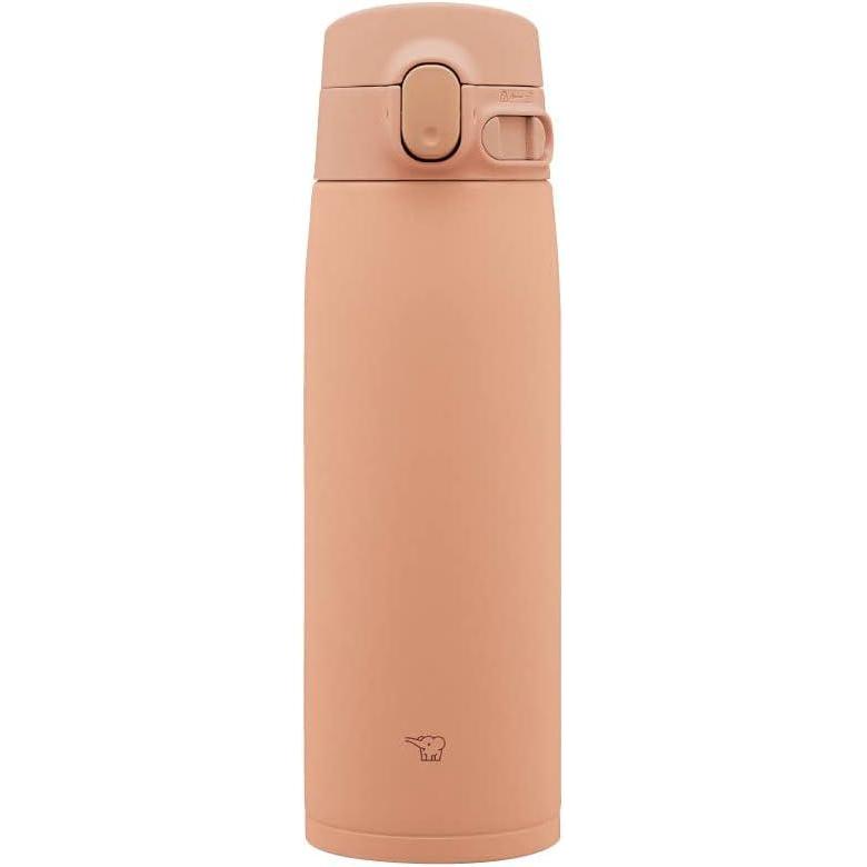 imageZojirushi SMVS95HM Water Bottle OneTouch Stainless Steel Mug Seamless 324 fl oz 950 ml Matte GrayPale Taupe