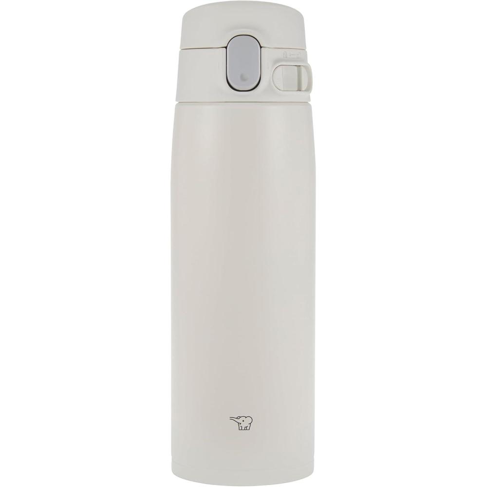 imageZojirushi SMVS95HM Water Bottle OneTouch Stainless Steel Mug Seamless 324 fl oz 950 ml Matte GrayWhite