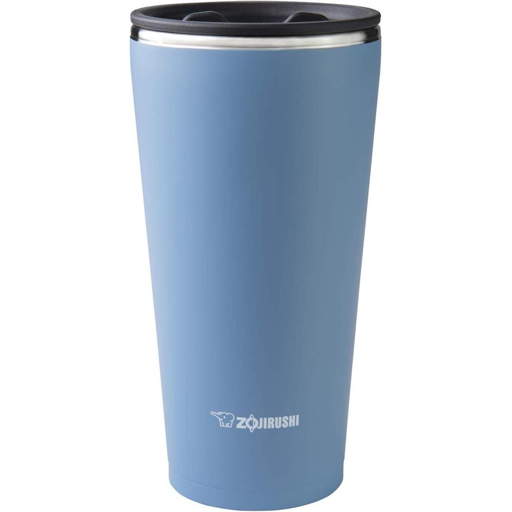 imageZojirushi SXFSE45AJ Stainless Vacuum Insulated Tumbler 15Ounce Blue GrayBlue Gray
