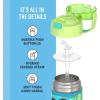 THERMOS FUNTAINER Water Bottle with Straw – 12 Ounce – Kids Stainless Steel Vacuum Insulated Water Bottle with Lid, Bluey(Moana 2)