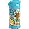 THERMOS FUNTAINER Water Bottle with Straw – 12 Ounce – Kids Stainless Steel Vacuum Insulated Water Bottle with Lid, Bluey(Scooby-Doo)