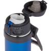 Zojirushi SM-QHE60GK, Flip-and-Go Stainless Mug, 20-Ounce, Teal(Cobalt Blue)