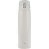 Zojirushi SM-VS95-HM Water Bottle, One-Touch Stainless Steel Mug, Seamless, 32.4 fl oz (950 ml), Matte Gray(White)