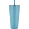 Zojirushi SX-HA89H-VM Stainless Tumbler with Straw 30 ounces Mauve Purple(Aqua Green)