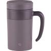 Zojirushi SE-KAE48TA Stainless Tea Tumbler with Handle, 16-Ounce, Brown(Brown)