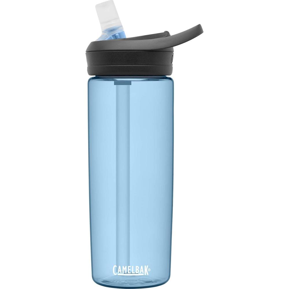 imageCamelBak Eddy Bite Valve Straw Tritan Renew Water BottleTrue Blue
