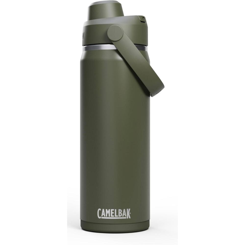 imageCamelBak Thrive Chug Insulated Stainless Steel Water Bottle Black 32ozMoss