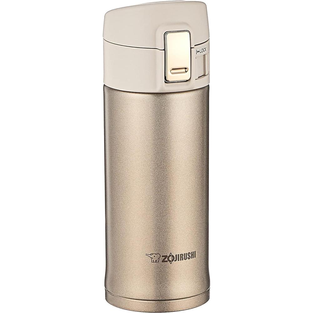 imageZojirushi Stainless Steel Mug 16oz Smoky BlueChampagne Gold