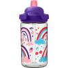 CamelBak Eddy+ Kids Bite Valve Straw Tritan Renew Water Bottle(Berry Rainbow)