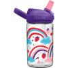 CamelBak Eddy+ Kids Bite Valve Straw Tritan Renew Water Bottle(Berry Rainbow)