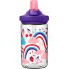 CamelBak Eddy+ Kids Bite Valve Straw Tritan Renew Water Bottle(Berry Rainbow)