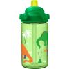 CamelBak Eddy+ Kids Bite Valve Straw Tritan Renew Water Bottle(Dinosaur Island)