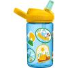 CamelBak Eddy+ Kids Bite Valve Straw Tritan Renew Water Bottle(Explorer Patches)