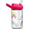 CamelBak Eddy+ Kids Bite Valve Straw Tritan Renew Water Bottle(Rainbow Sky)