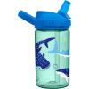CamelBak Eddy+ Kids Bite Valve Straw Tritan Renew Water Bottle(Sharks & Bubbles)