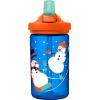 CamelBak Eddy+ Kids Bite Valve Straw Tritan Renew Water Bottle(Snowman Sled)