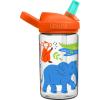 CamelBak Eddy+ Kids Bite Valve Straw Tritan Renew Water Bottle(Spring Safari)