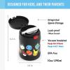 THERMOS FUNTAINER Insulated Food Jar, 10 Ounce, Kid Friendly Food Jar with Foldable Spoon, Pink(POKEMON)