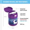 THERMOS FUNTAINER Insulated Food Jar, 10 Ounce, Kid Friendly Food Jar with Foldable Spoon, Pink(Space Unicorn)