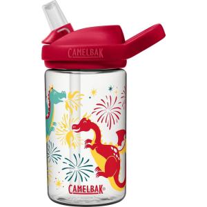 CamelBak Eddy+ Kids Bite Valve Straw Tritan Renew Water Bottle(Firework Dragon)