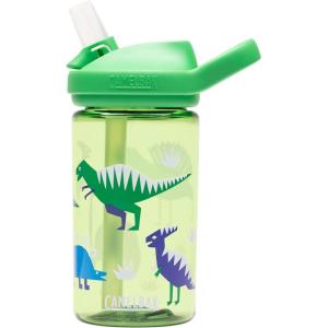 CamelBak Eddy+ Kids Bite Valve Straw Tritan Renew Water Bottle(Hip Dinos 2.0)