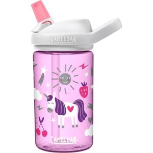 CamelBak Eddy+ Kids Bite Valve Straw Tritan Renew Water Bottle(Unicorn Party)