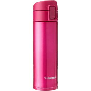 Zojirushi Stainless Steel Mug, 16oz, Smoky Blue(Cherry)