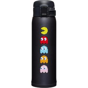 Zojirushi Stainless Steel Mug, 20 ounce, Vivid Orange(PAC-MAN Black)