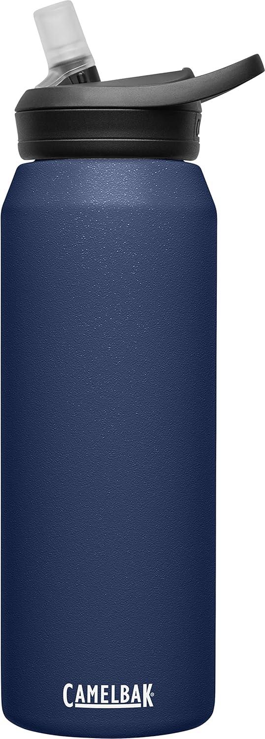 imageCamelBak Eddy Insulated Stainless Steel Bite Valve Straw Water BottleNavy