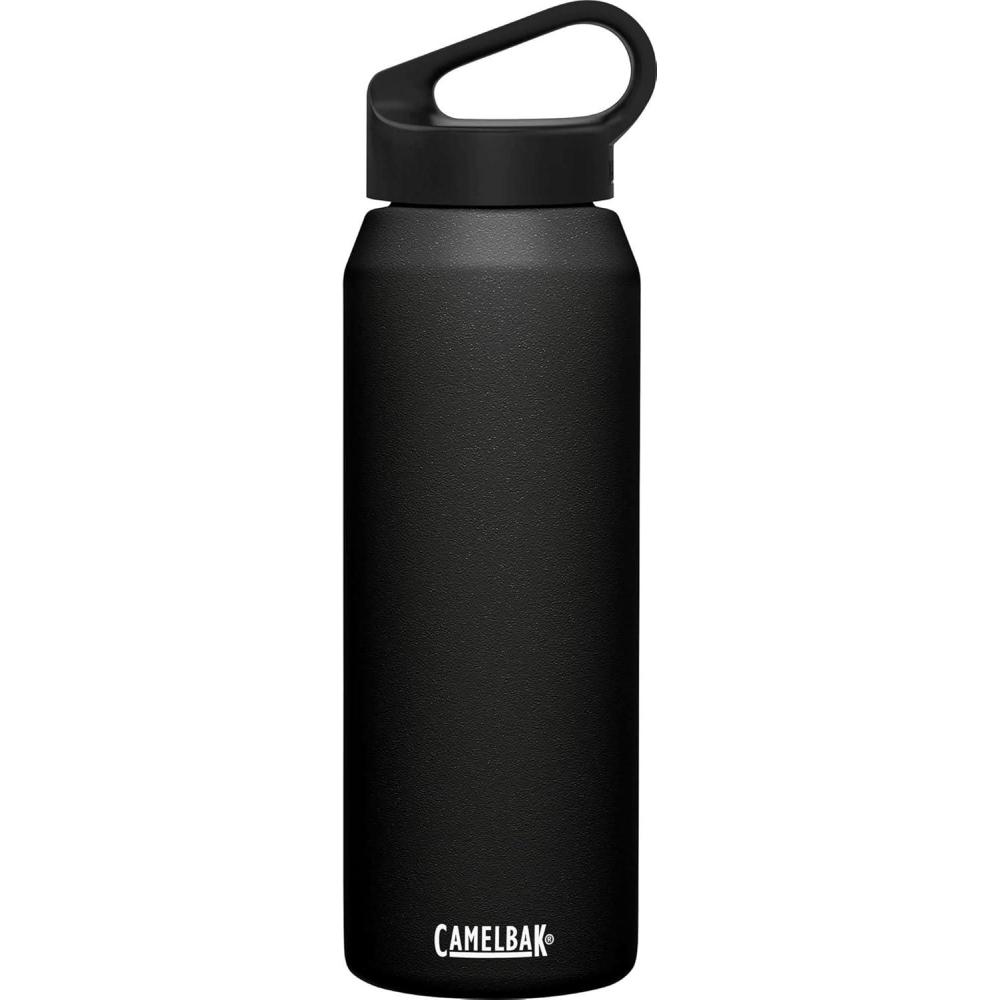 imageCamelBak Carry Cap Bottle  Vacuum Insulated Stainless Steel  Easy CarryBlack
