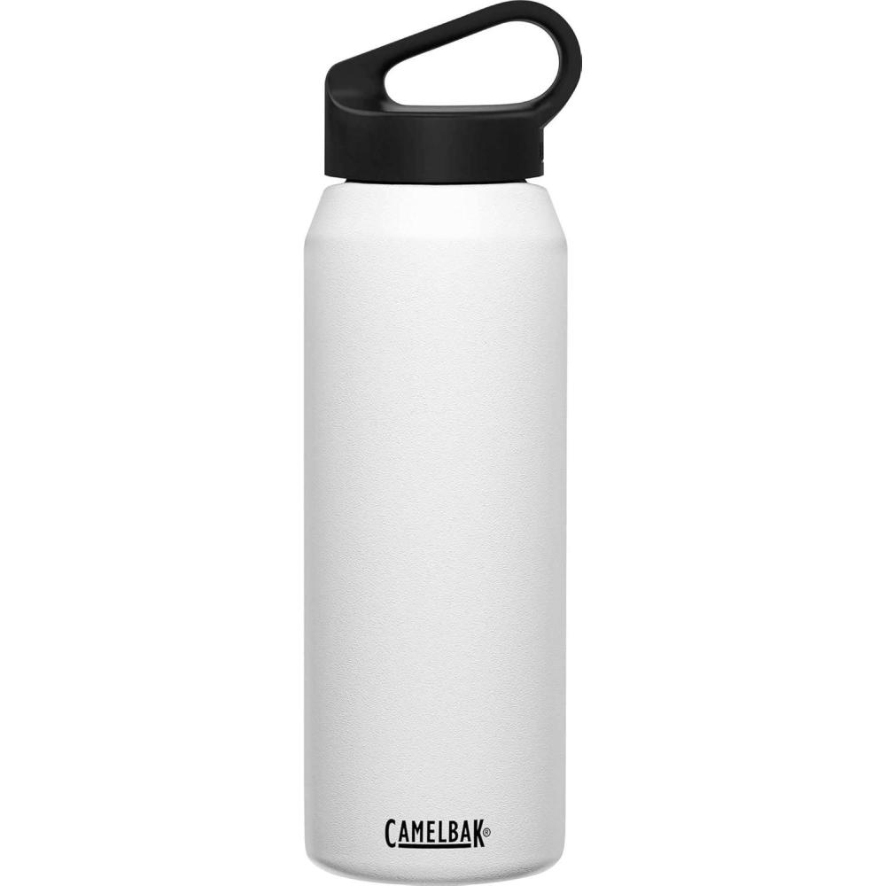 imageCamelBak Carry Cap Bottle  Vacuum Insulated Stainless Steel  Easy CarryWhite