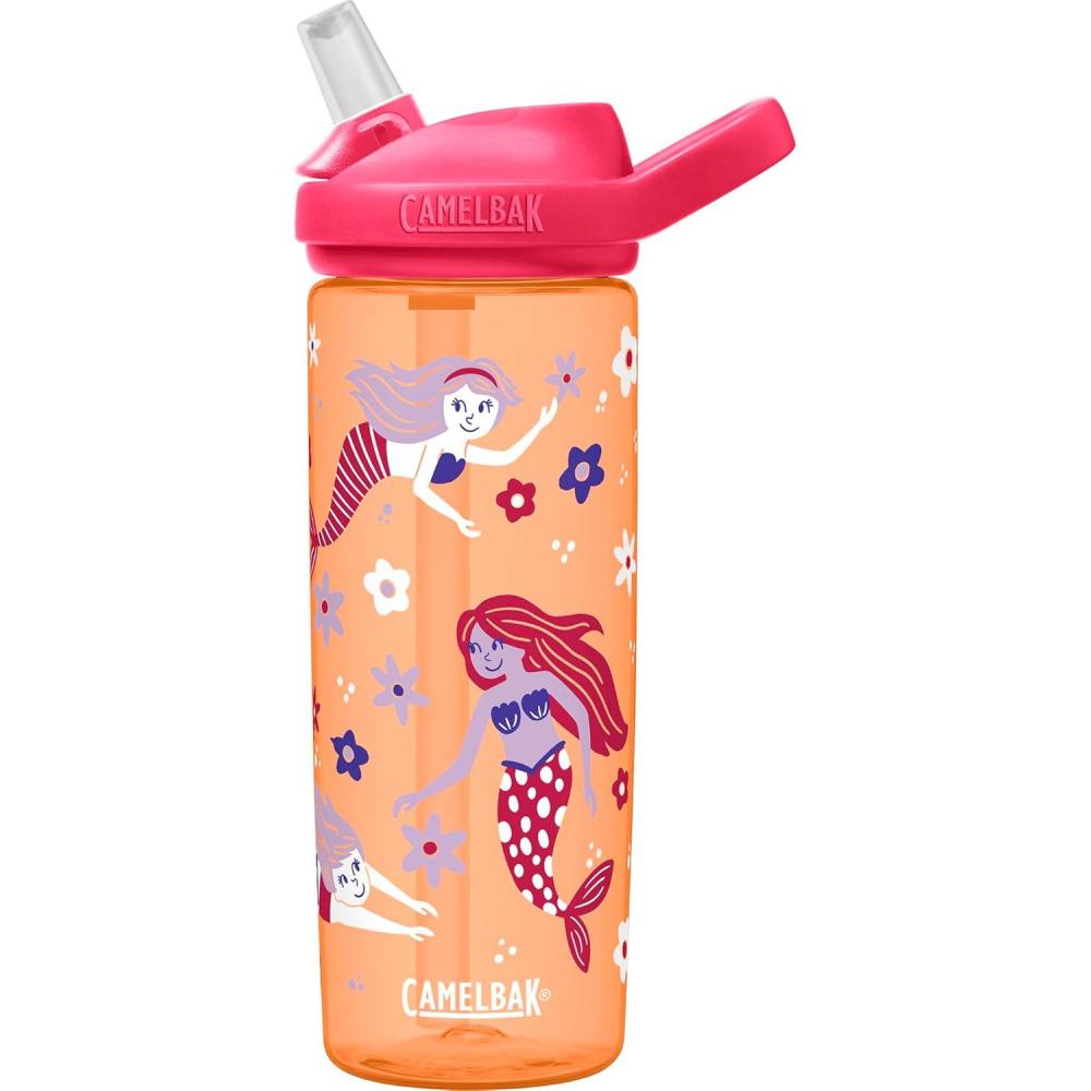 imageCamelBak Eddy 20oz Kids Water Bottle with Tritan RenewRetro Floral Mermaid
