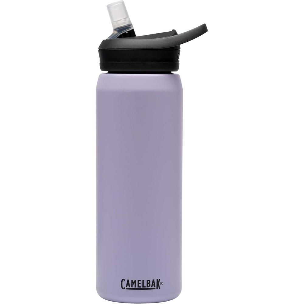 imageCamelBak Eddy Insulated Stainless Steel Bite Valve Straw Water BottlePastel Purple