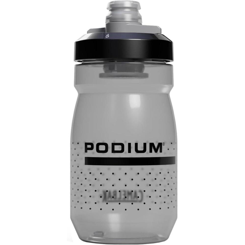 imageCamelBak Podium Bike Squeeze Water Bottle Black 15ozSmoke