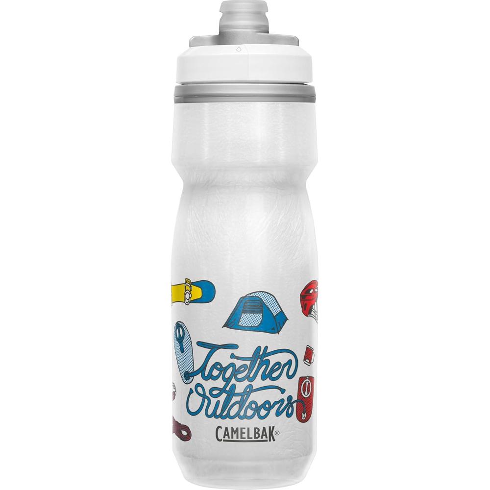 imageCamelBak Podium Chill Bike Insulated Squeeze Water Bottle Black 21ozWild Pride