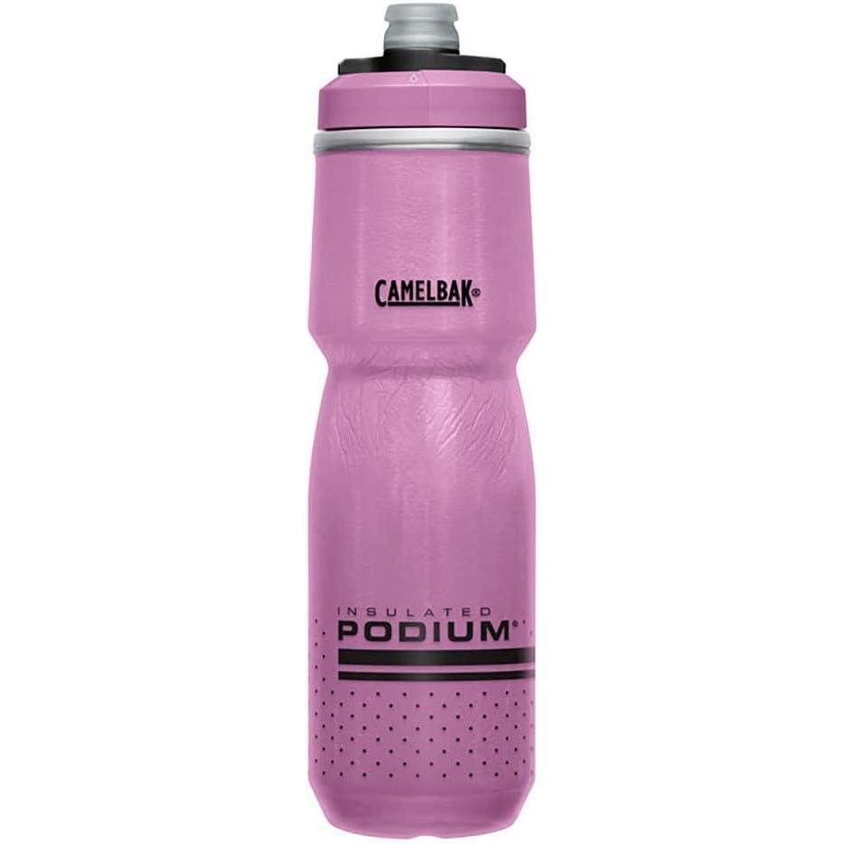 imageCamelBak Podium Chill Bike Insulated Squeeze Water Bottle WhiteBlack 24ozPurple