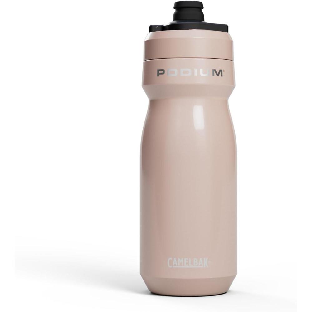 imageCamelBak Podium Steel Insulated Stainless Steel Bike Water Bottle Stainless 18ozPetal