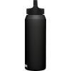 CamelBak Carry Cap Bottle – Vacuum Insulated Stainless Steel – Easy Carry(Black)